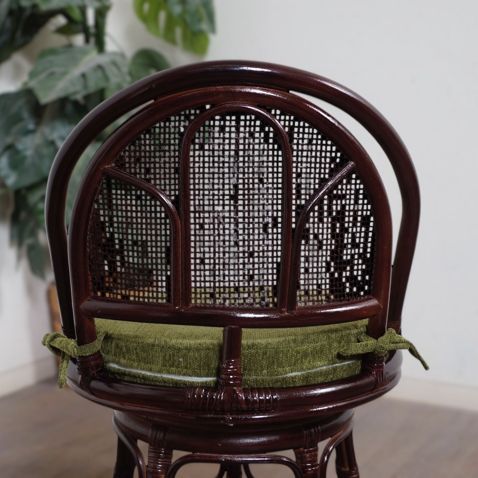 Y ラタン 360度回転式 座椅子 籐イス アウトレット MARWIL-DEMENAGEMENTS_CH