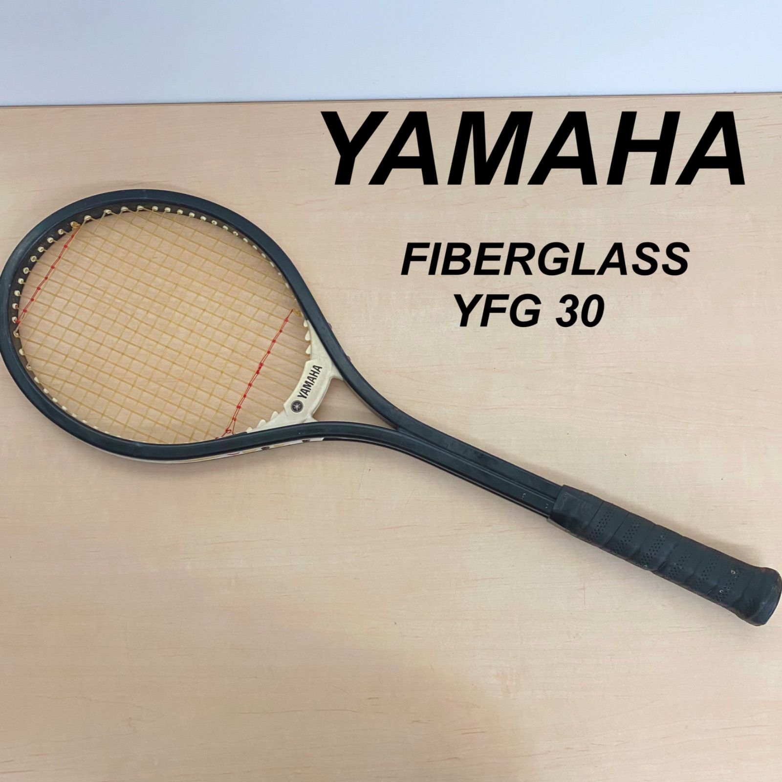 YAMAHA テニスラケット FIBERGLASS YFG30 ビンテージ✨YAMAHA✨テニスラケット　FIBERGLASS YFG30