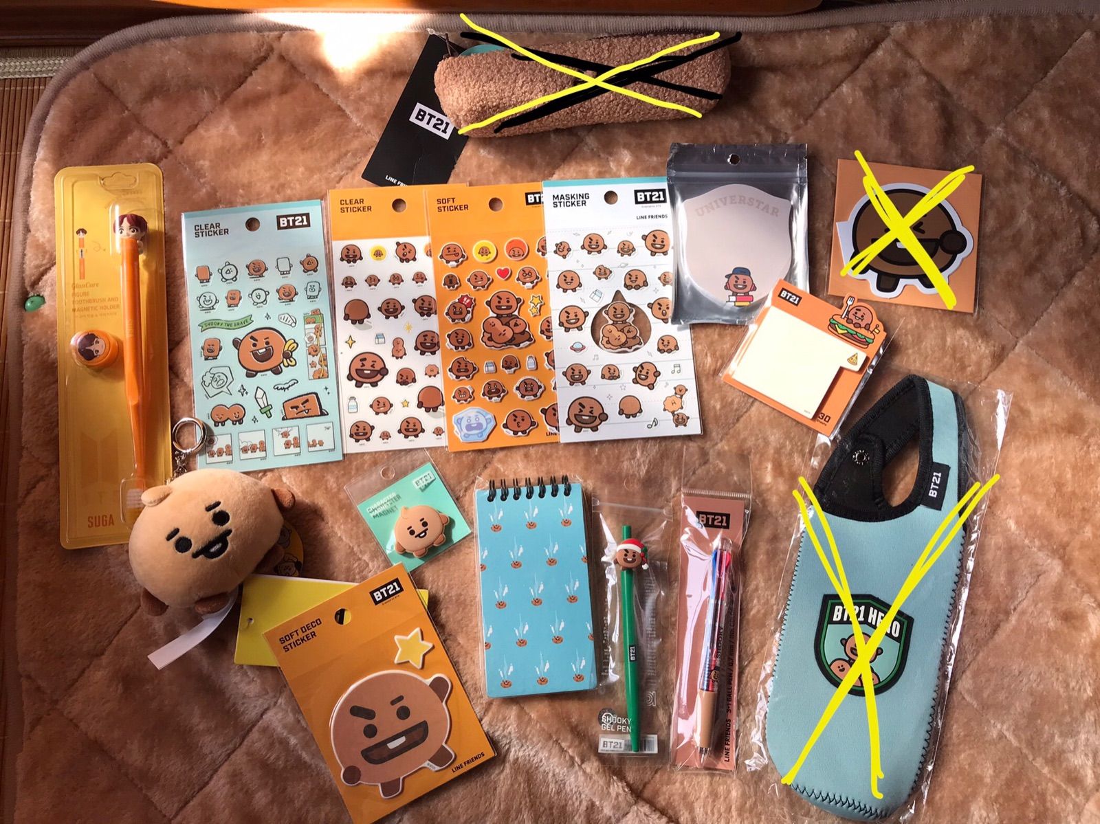 防弾少年団(BTS) - BT21 SHOOKY 詰め合わせ　ユンギ SUGA BTS 防弾少年団 BT21 - BT21 SHOOKY 詰め合わせ ユンギ SUGA BTS 防弾少年団の