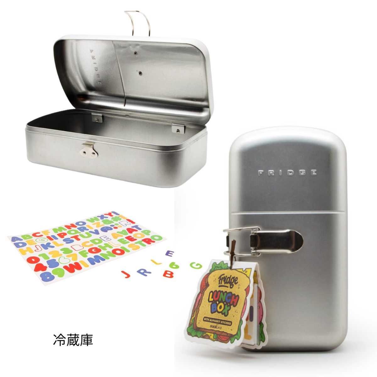 新品】ギター ギフト SUCK UK 缶 ティントランク ランチボックス 