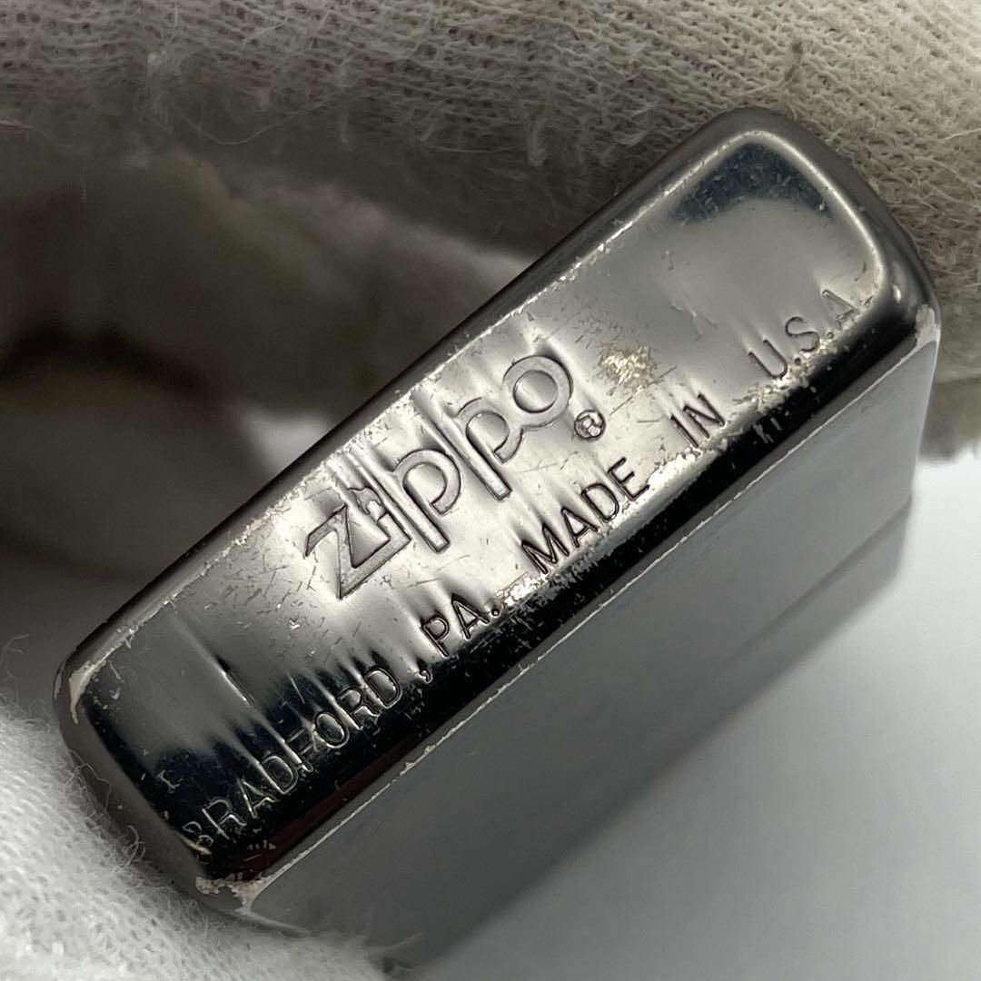 Zippo ブラックバス黒 立体メタル貼り 1994年9月 BLACKBASS 釣り Zippo ブラックバス黒 立体メタル貼り 1994年9月 BLACKBASS 釣り
