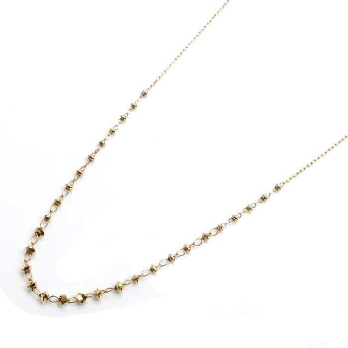 ete K18YG グレイン ネックレス 260535 ete グレイン ネックレス K18