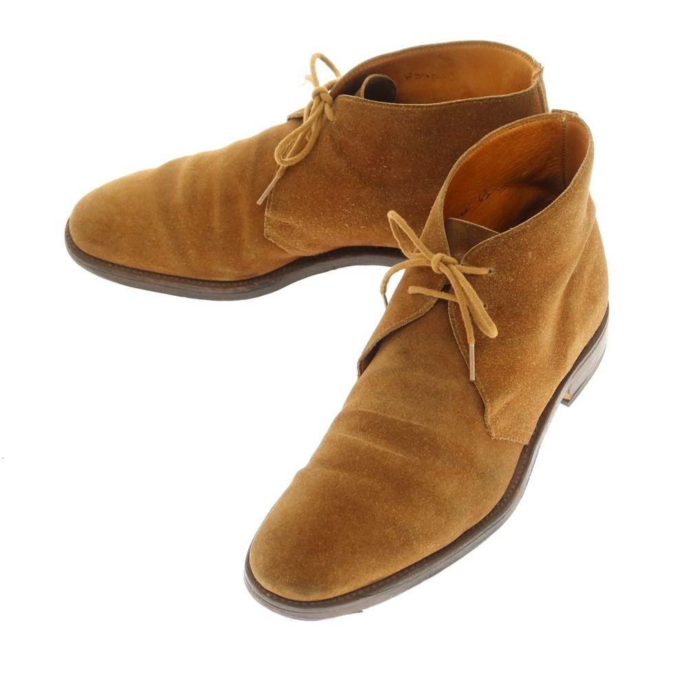【中古】ハケットロンドン HACKETT LONDON スエード チャッカブーツ ライトブラウン【サイズ6 1/2】【メンズ】