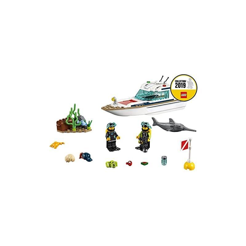 ゆっこ 在庫セール】レゴ(LEGO) シティ ダイビングヨット 60221
