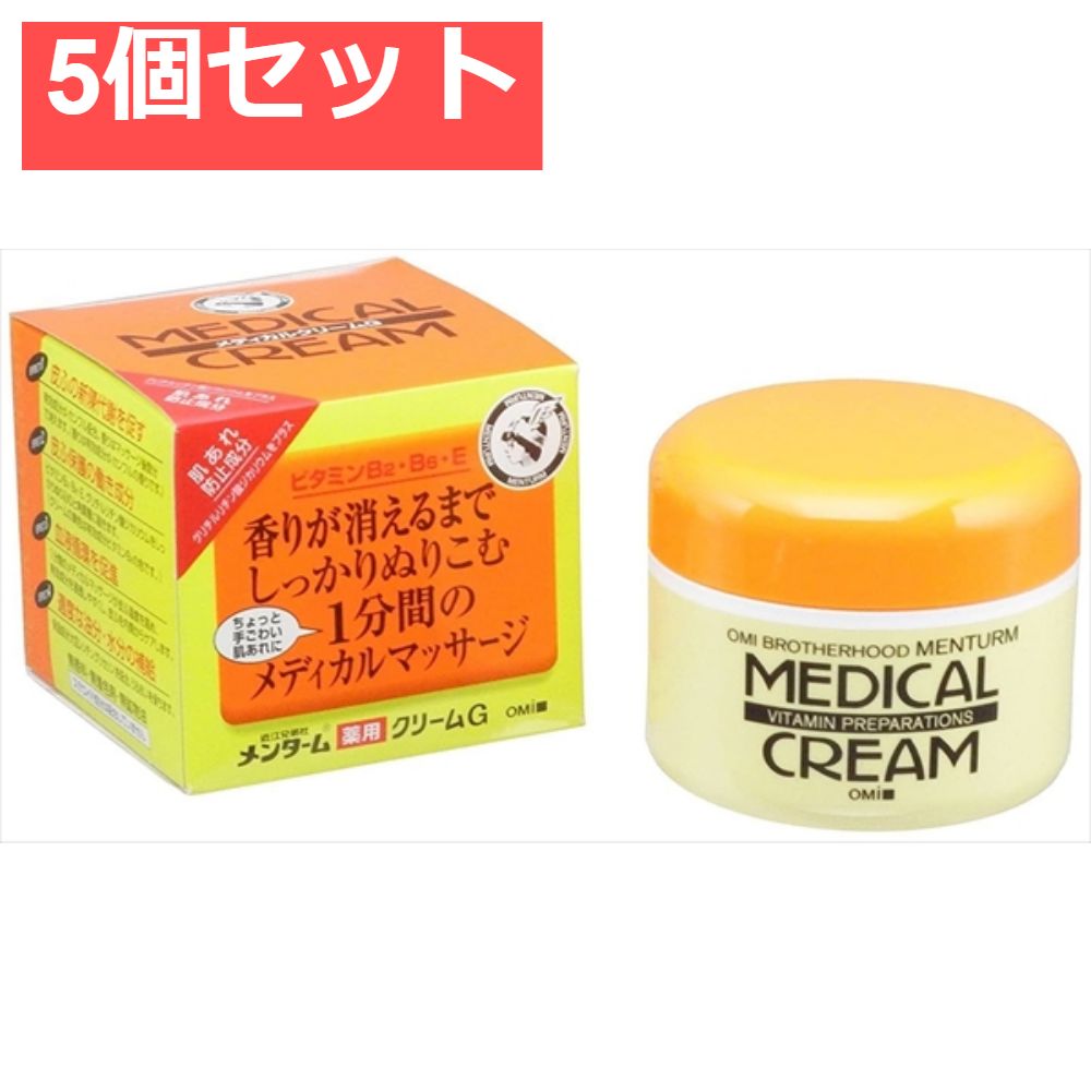 新メンターム 薬用 メディカルクリーム 145g 5個セット まとめ売り