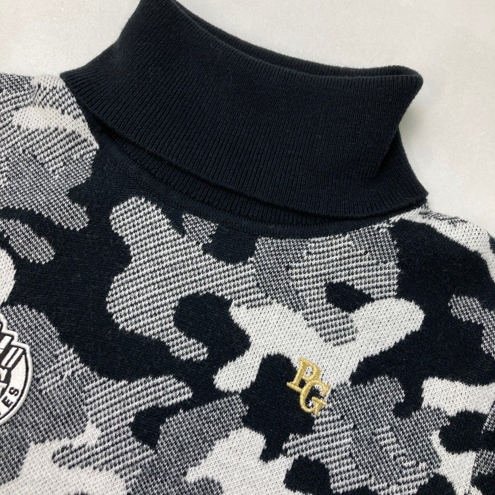 サイズ：1 PEARLY GATES パーリーゲイツ タートルネック ニット