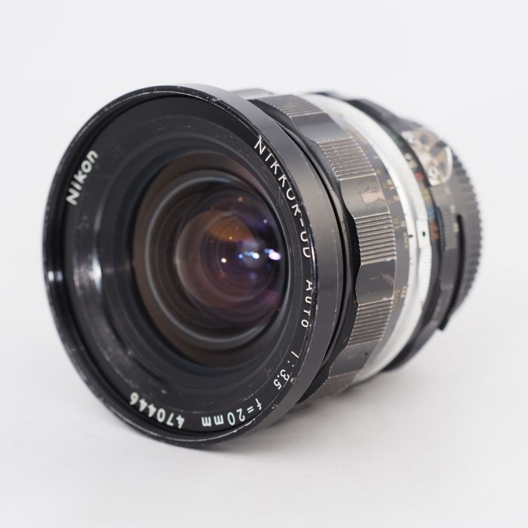 Nikon NIKKOR-UD Auto 20mm F3.5 AI改 ニコン 広角 単焦点 Fマウント  