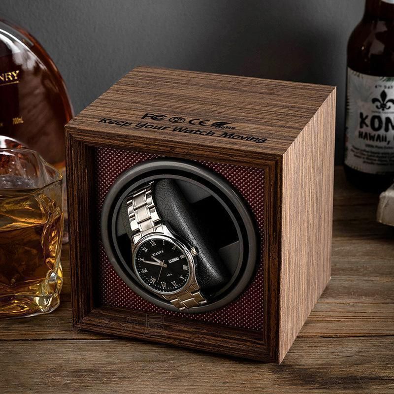 時計ケース 木製 腕時計 収納ケース 4本収納 高級ウォッチボックス プレゼント ウォッチワインダー 自動巻き時計 自動巻き ワインディングマシーン 父の日ギフト
