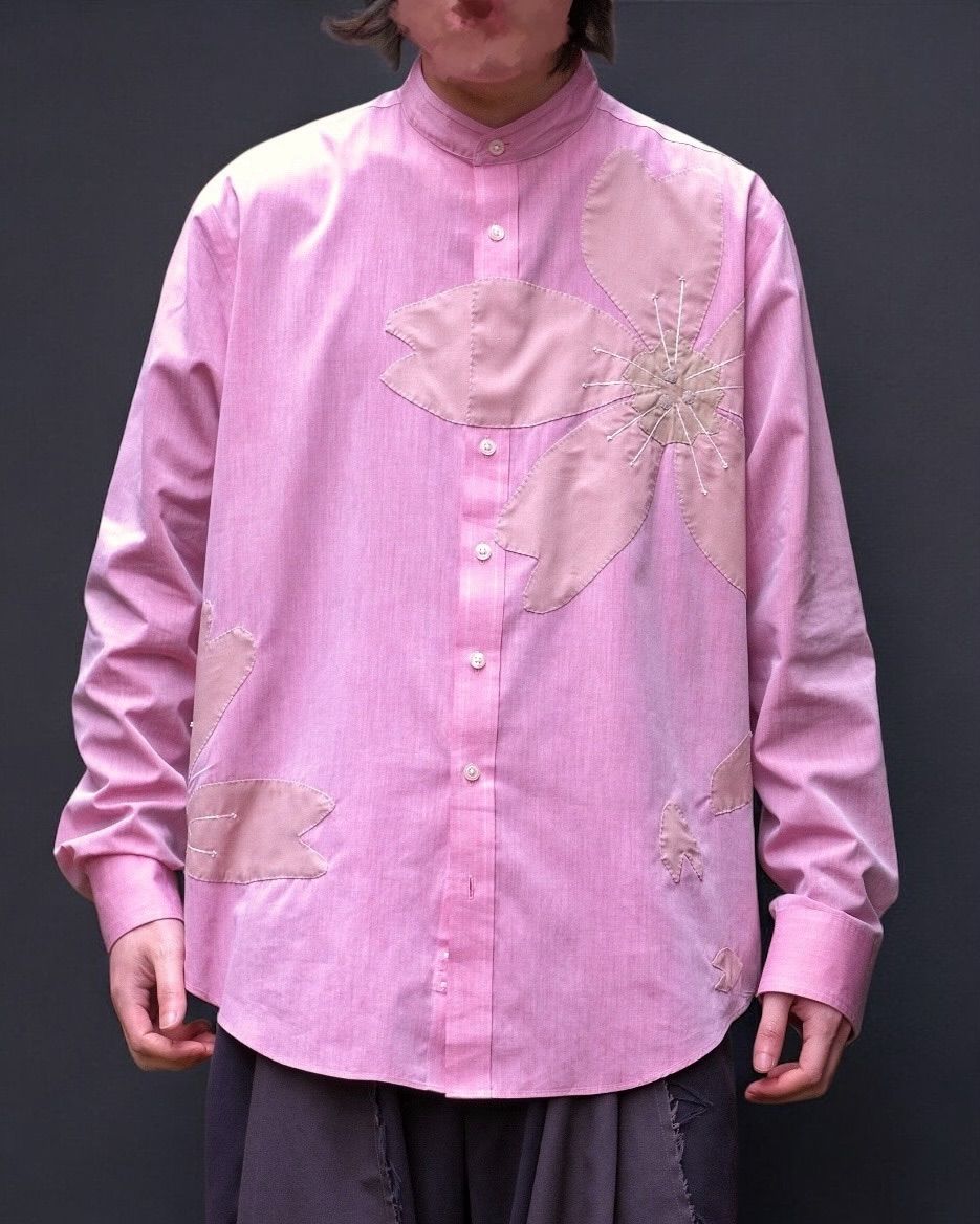 古布襤褸ジャケット 古布リメイク 藍染リバーシブルミニフード