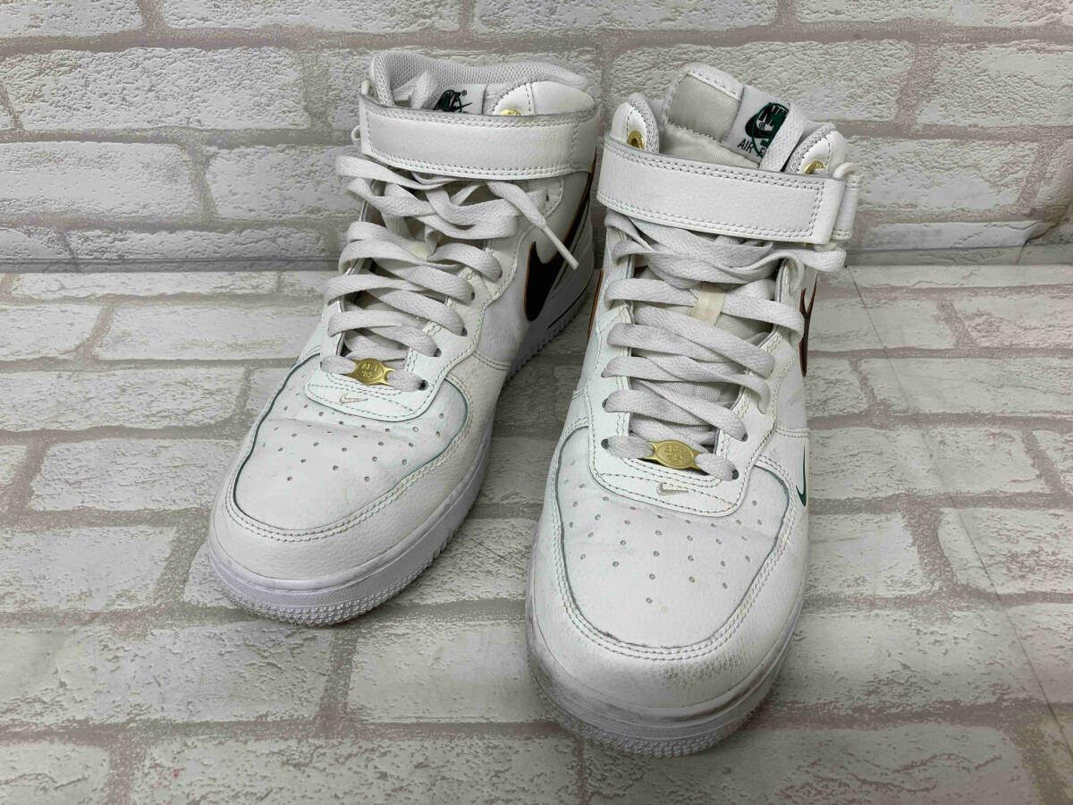 NIKE AIR FORCE 1 MID '07 LV8 40th DR9513-100 ナイキ エアフォース 1 ミッド ホワイト ブラウン メンズ 26cm