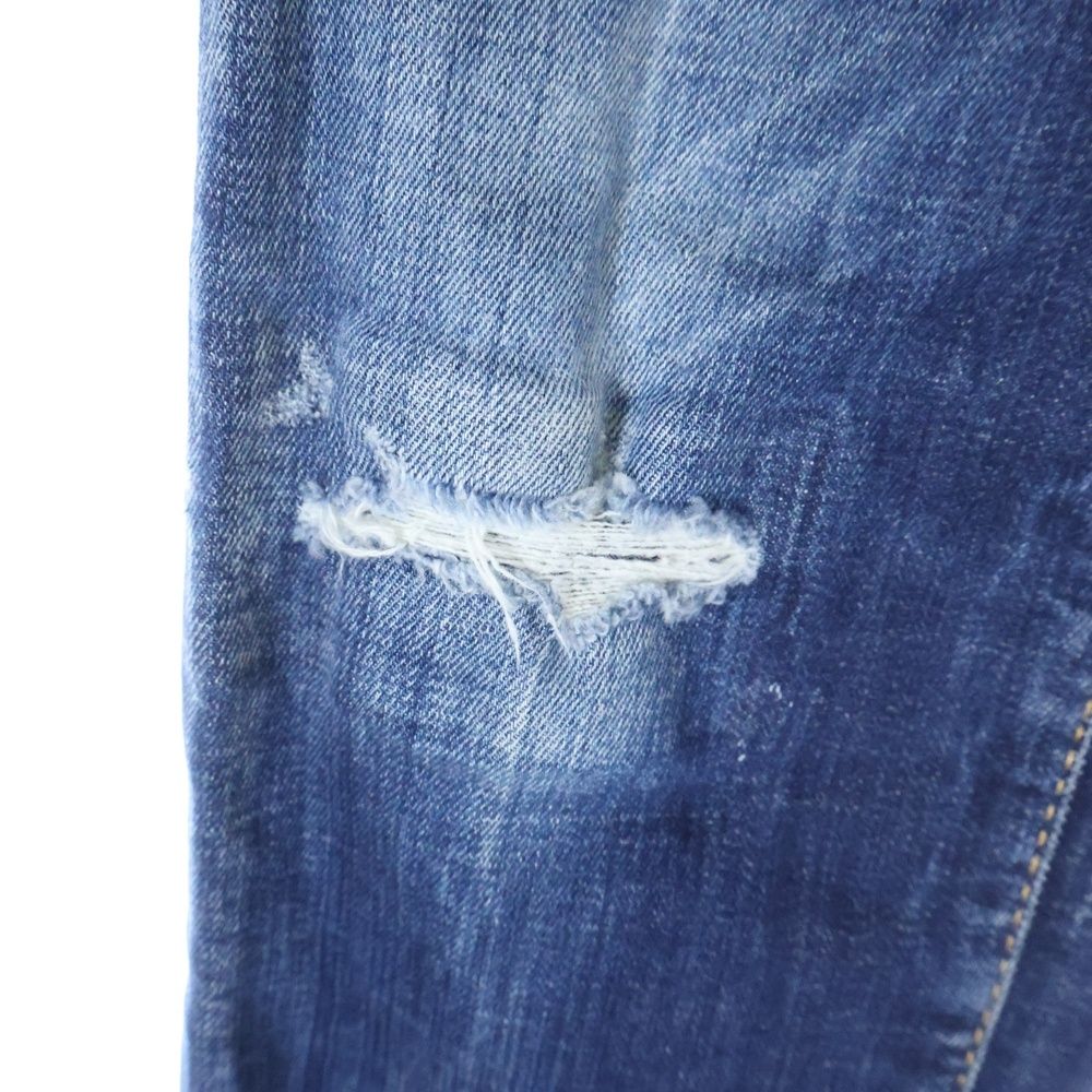 DSquared2 ダメージ加工デニム　Slim jeans DSQUARED2 (ディースクエアード) 22AW SLIM JEAN ダメージ加工