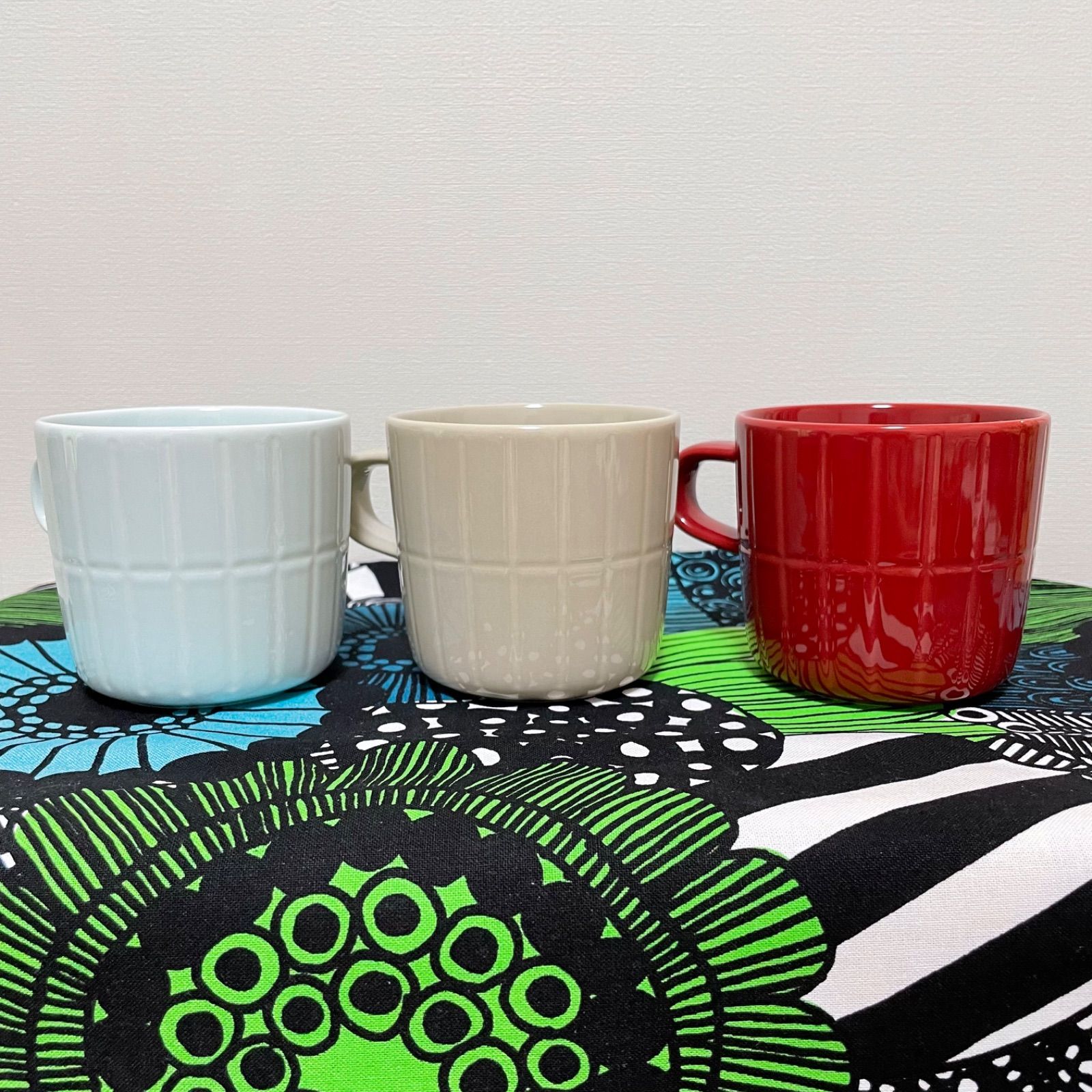 marimekko マリメッコ Tiiliskivi マグカップセット 残りわずか