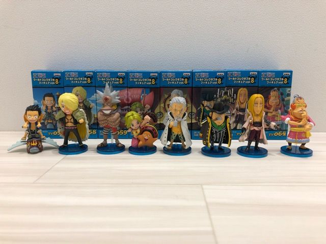 ワンピース ワールドコレクタブルフィギュアVol.8 フルコンプ
