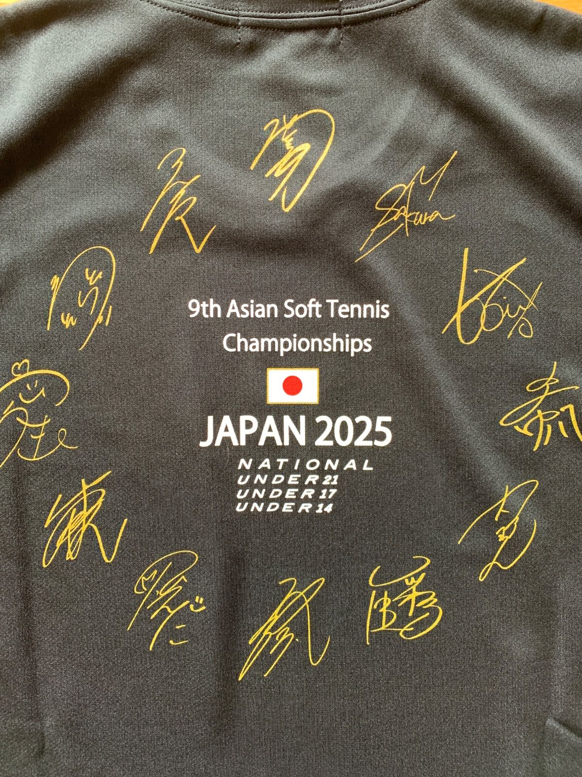 第9回アジアソフトテニス選手権大会🇯🇵日本代表応援Tシャツ