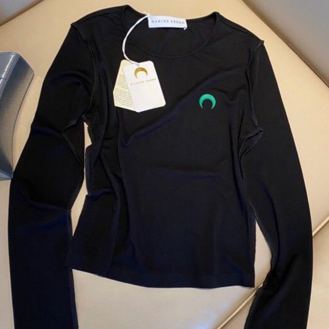 新品 未使用 MARINE SERRE マリーンセル 女性用 通気性 長袖