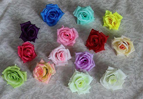 迅速発送】【glaystore】 バラ 造花 ローズ 薔薇 アレンジ 8センチ 50
