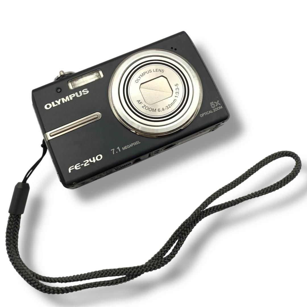 動作確認済】OLYMPUS オリンパス FE-240 コンパクトデジタルカメラ