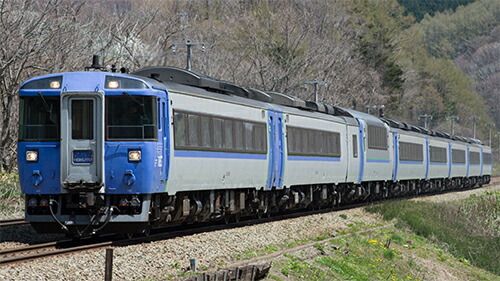 キハ183 7550系特急ディーゼルカー（北斗）増結セット(2両