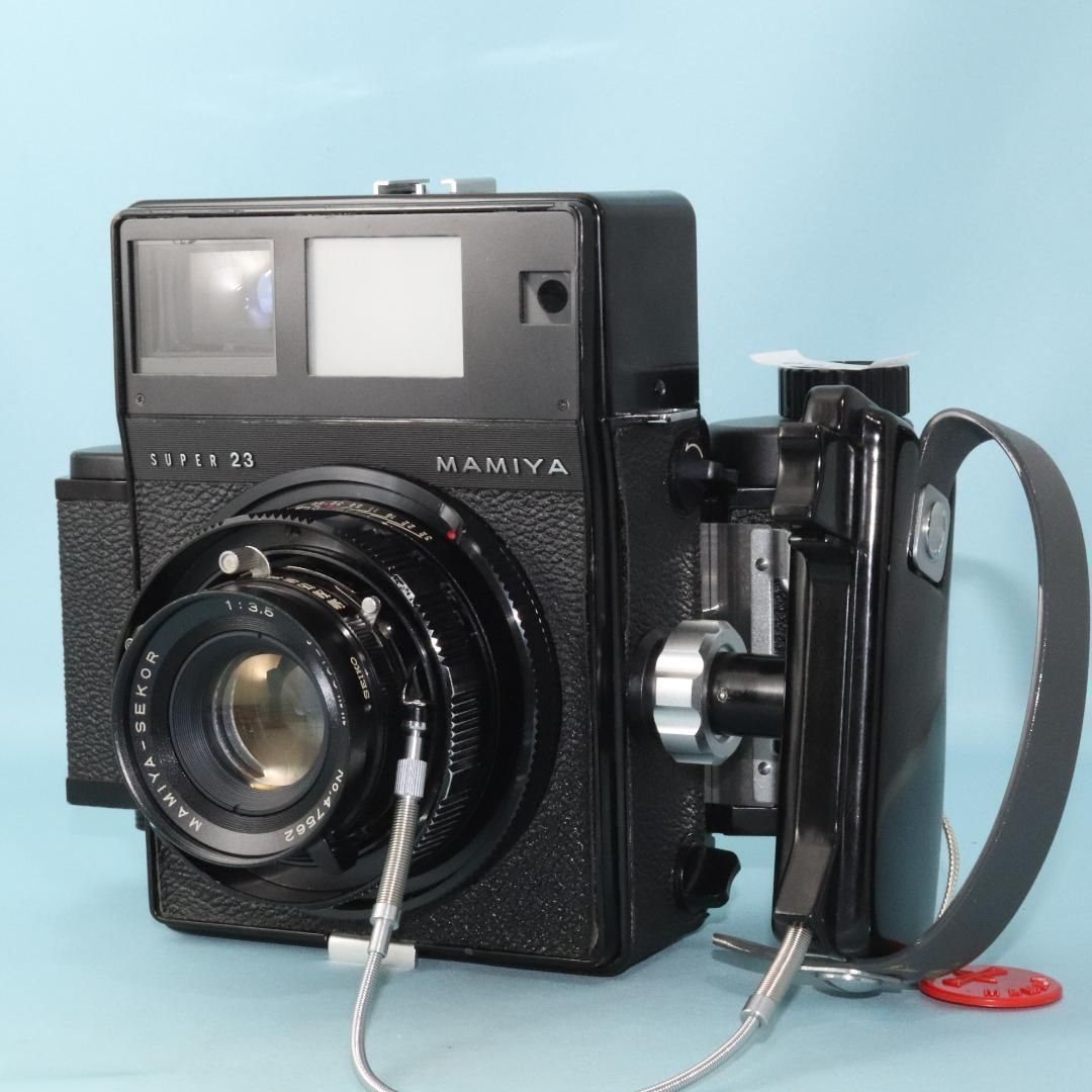 マミヤ Mamiya Press Super 23 ブラック Sekor 100mm F3.5 返品保証
