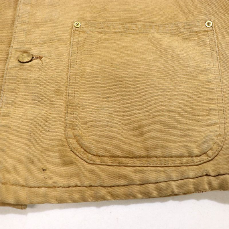 00s Carhartt 裏地ブランケット ミシガンチョアコート ダック