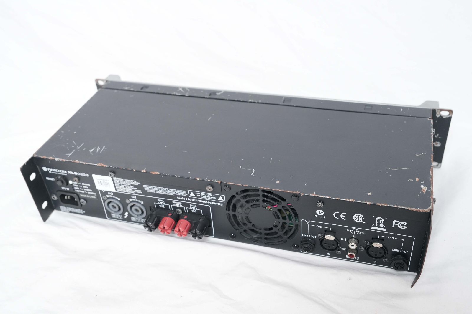 ☆Amcron☆XLS1000 PA用パワーアンプ アムクロン 最大1100W