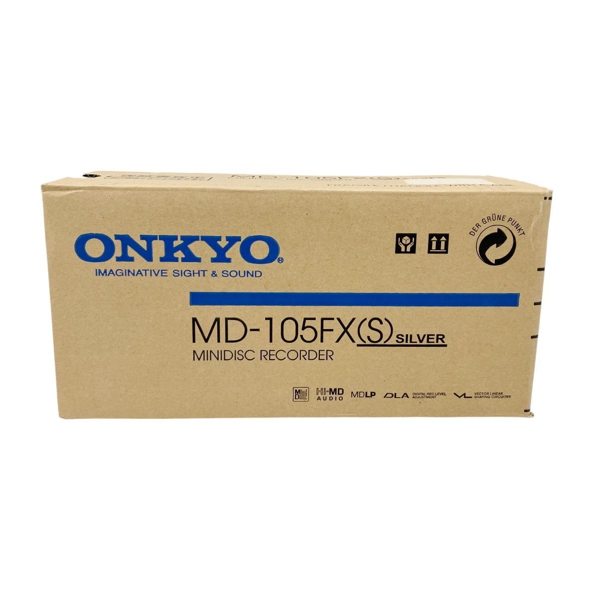 ONKYO MD-105FX S シルバー ミニディスクレコーダー Hi-MDデッキ INTEC205 音響機器 オンキヨー 中古 良好  O9163652 - メルカリ