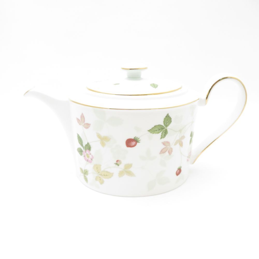 WEDGWOOD ウェッジウッド ワイルドストロベリーパステル ティーポット デルフィ 茶器 SC9139A2