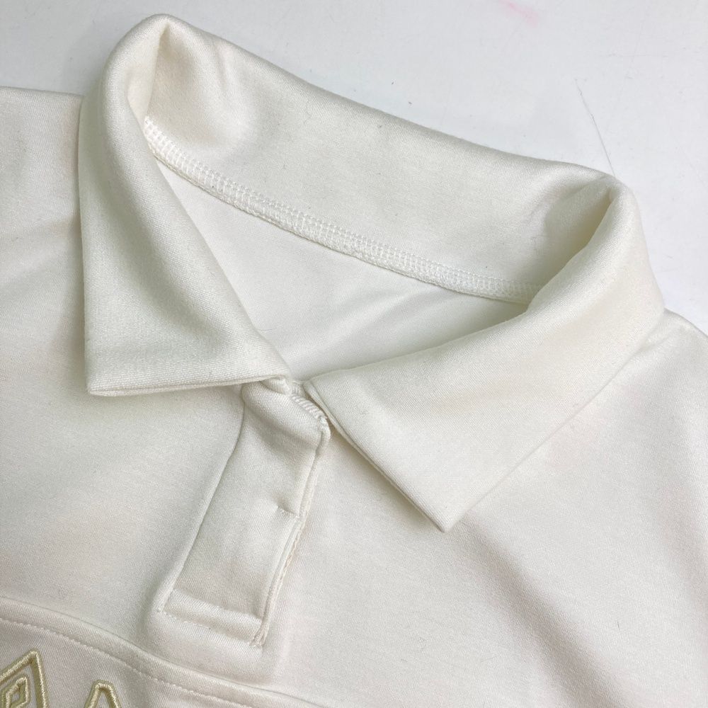 サイズ：168S ACEANDRARE エースアンドレア ロゴ 長袖ポロシャツ