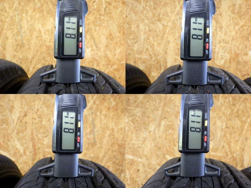 K229 送料無料◆2025年製造 約9部山 ◆BS DUELER H|L◆175|80R16◆4本