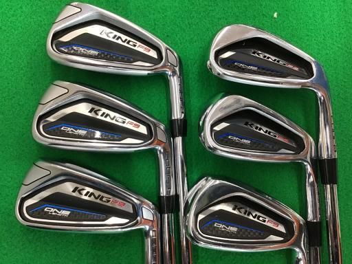 中古】 コブラ KING F9 SPEEDBACK ONE LENGTH 6S アイアンセット