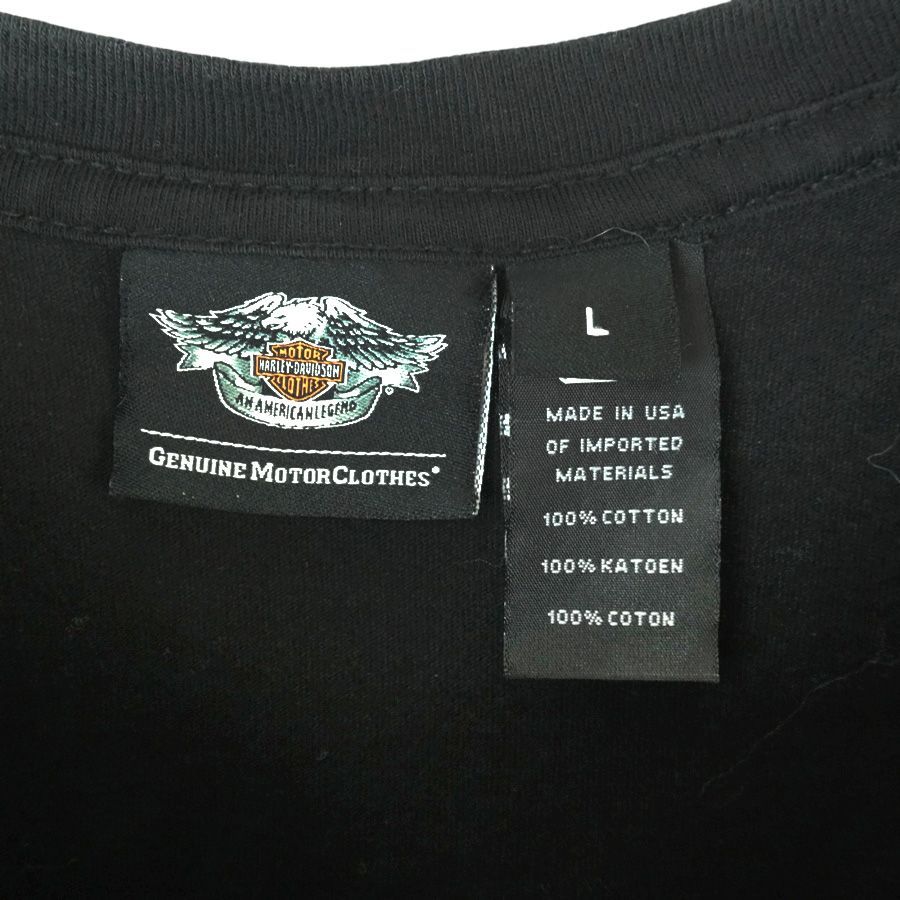 USA製ハーレーダビッドソンHarley Davidson半袖TシャツBIKE