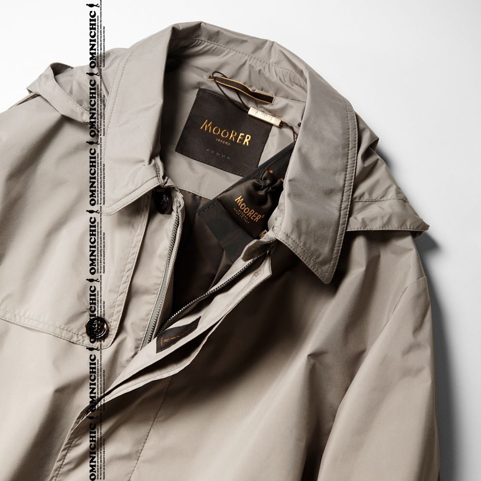 h*2様 イタリア製 MOORER ムーレー MINOSSE パデッドトレンチコ h*2様 イタリア製 MOORER ムーレー MINOSSE パデッドトレンチコ h*2様