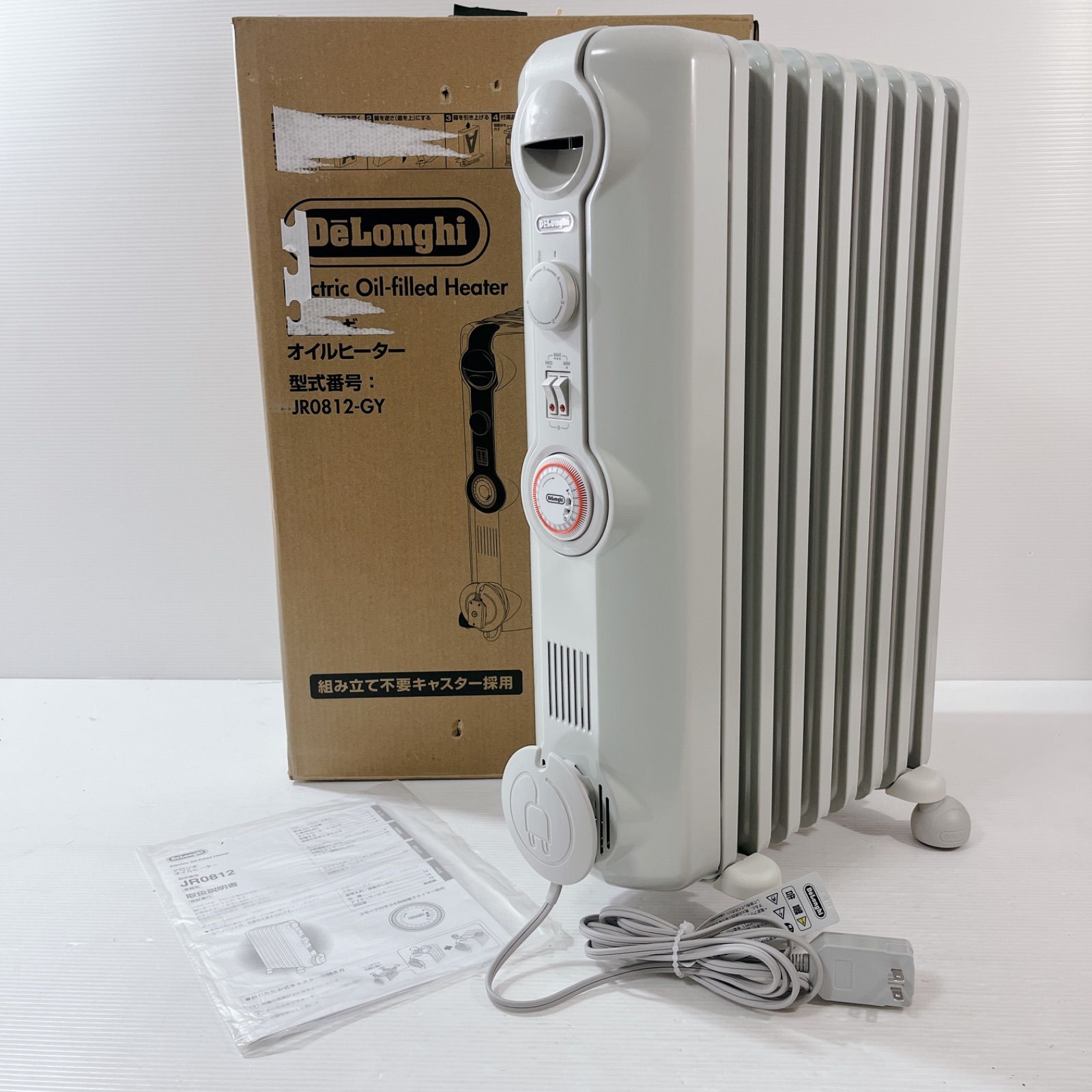 Delonghi デロンギ オイルヒーター JR0812 暖房 安全 10畳 DeLonghi
