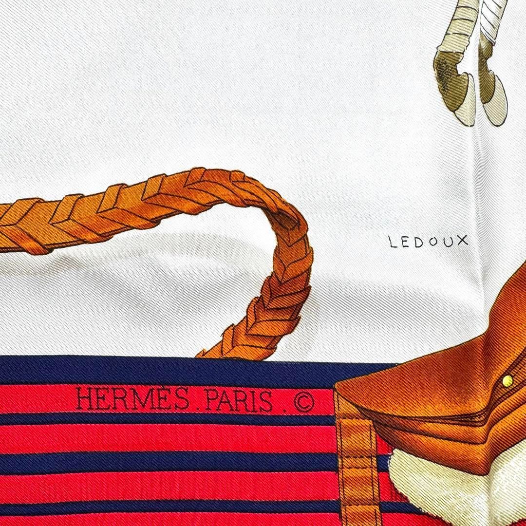 HERMES エルメス スカーフ　カレ90　乗馬　ジャンピング　シルク HERMES エルメス スカーフ カレ90 乗馬 ジャンピング シルク