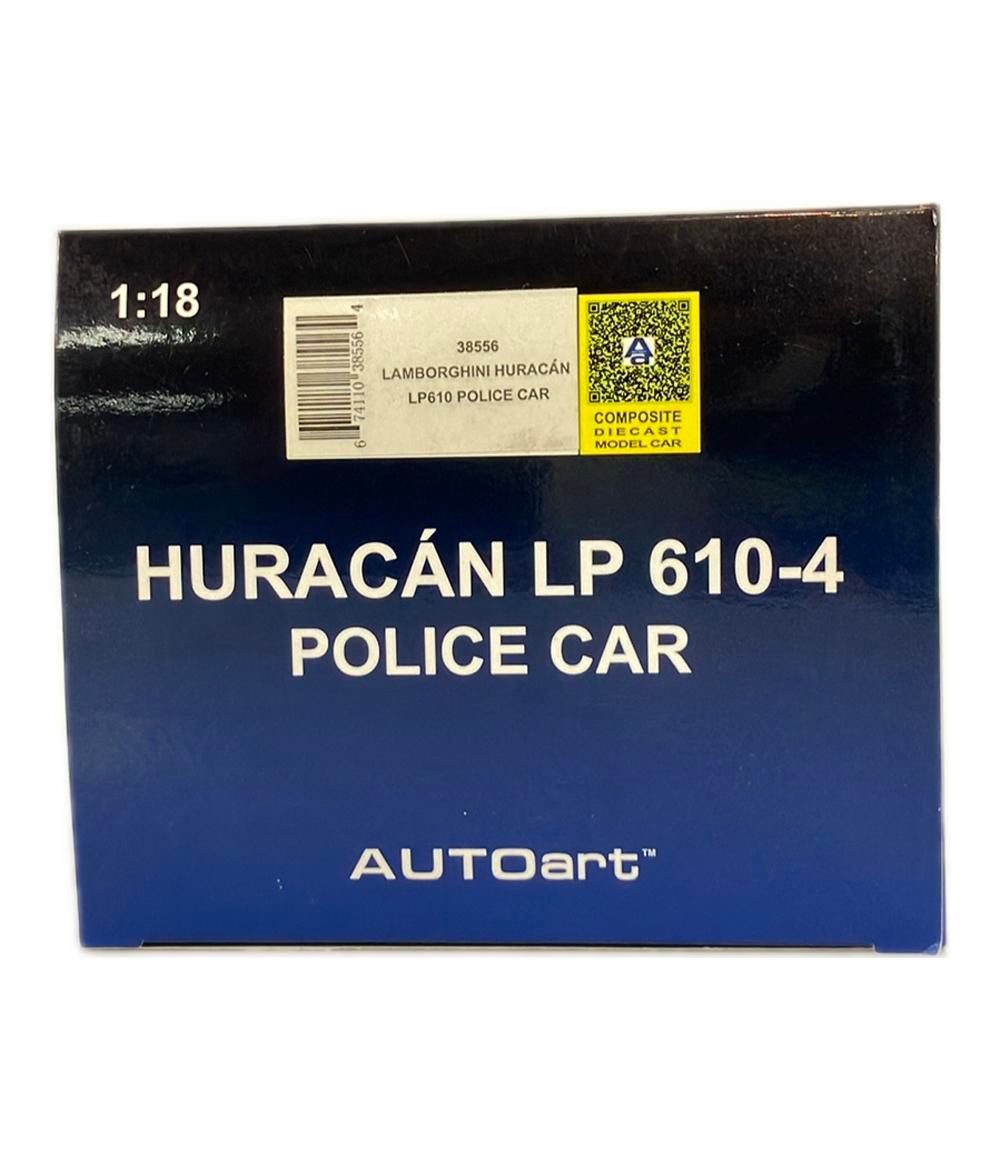 ミニカー 610-4 ランボルギーニ ウラカン ブルー 1 18 オートアート