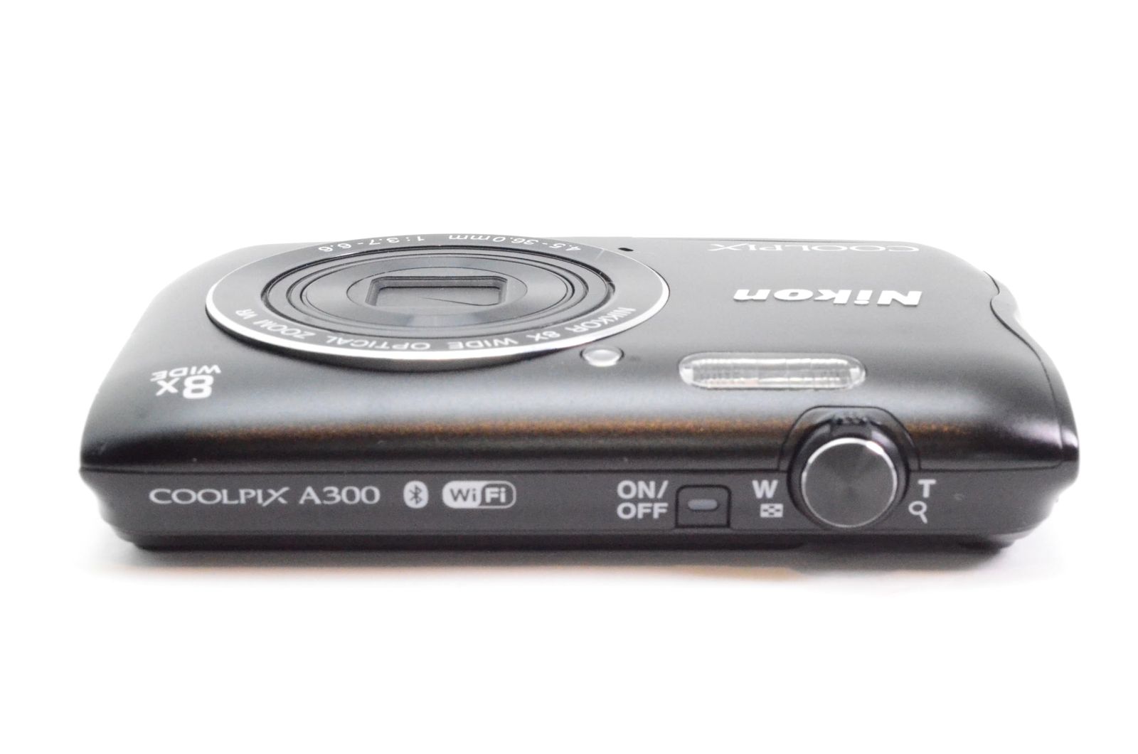 良品】Nikon ニコン COOLPIX A300 ブラック 光学8倍 2005万画素