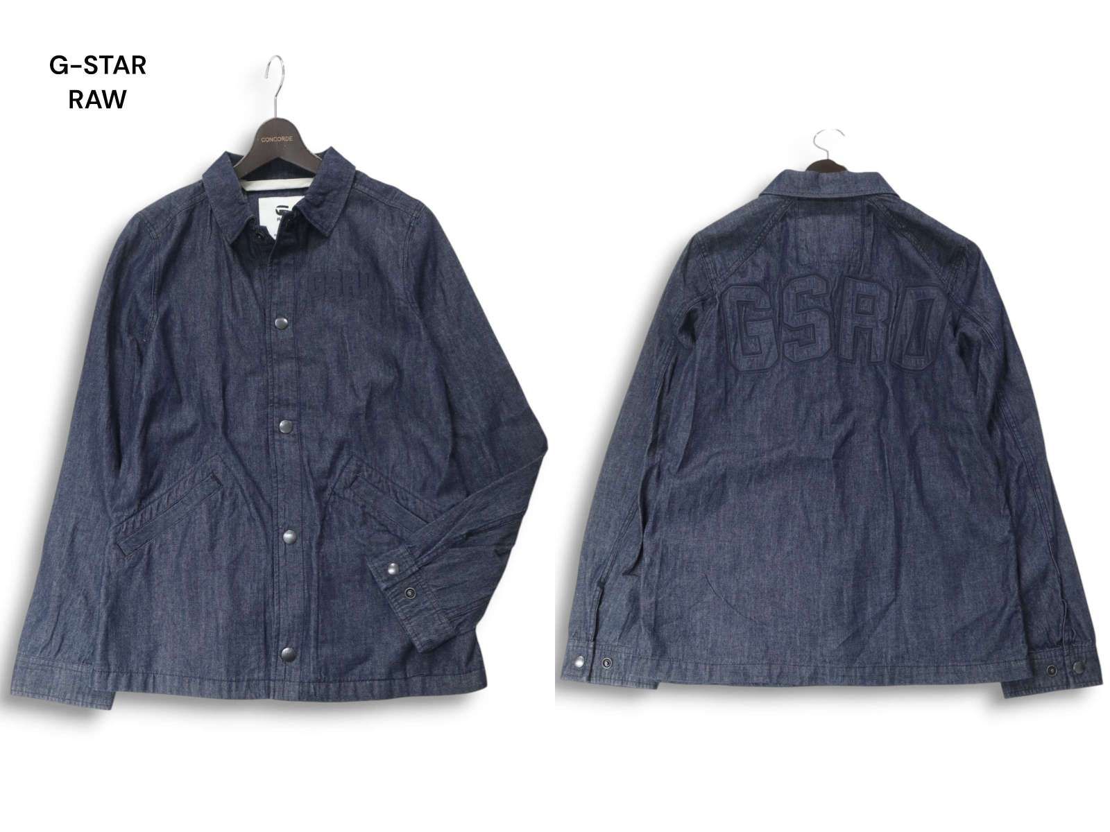 G-STAR RAW ジースター ロウ 【SETSCALE COACH OVERSHIRT】通年 