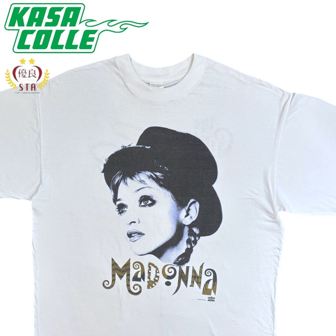 MADONNA】マドンナ girlie show Tシャツ Vintage 90`s サイズXL