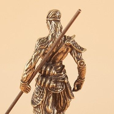孫悟空 銅像 銅仏 置物 オブジェ 地獄の火 孫悟空仏像 装飾品