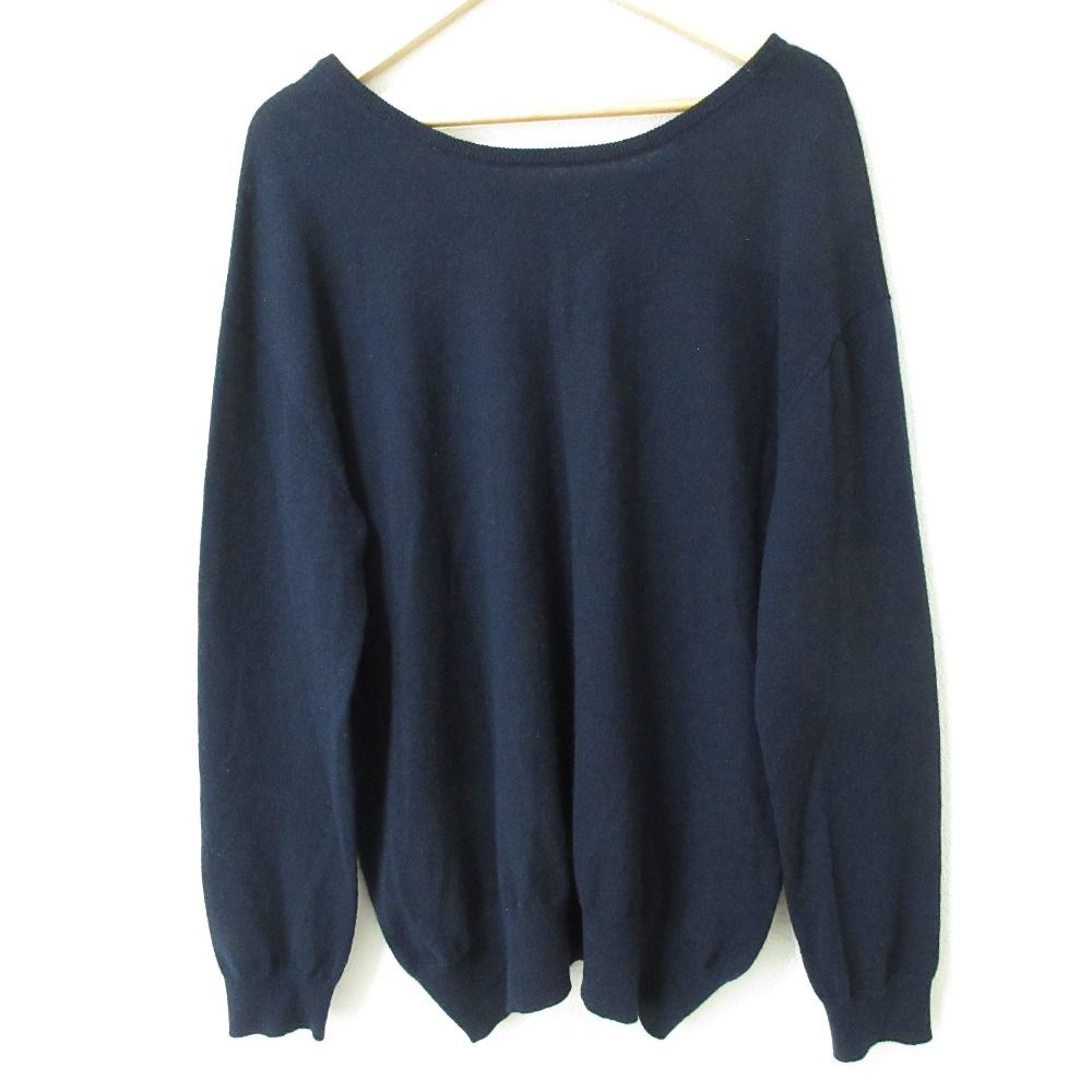 良品 Drawer ドゥロワー カシミア シルクブレンド 2WAY ニット