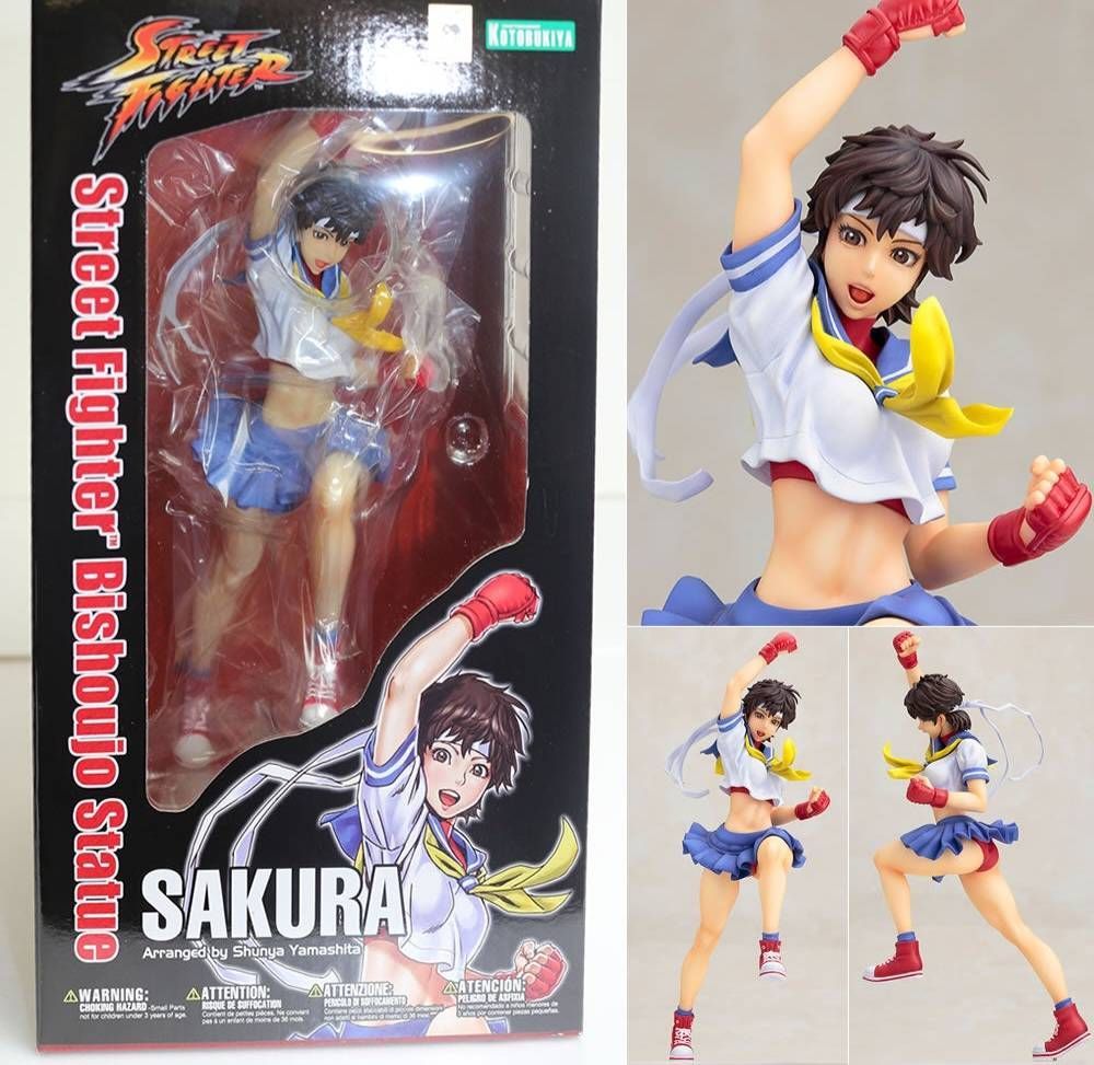 希少】STREET FIGHTER美少女 さくら 1/7 完成品 フィギュア