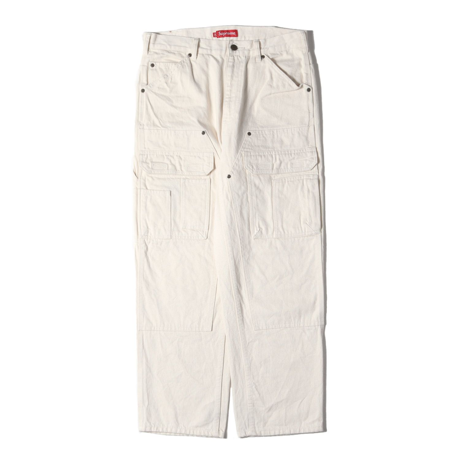 Supreme シュプリーム パンツ サイズ:30 22SS ダブルニー ユーティリティ デニムパンツ (Double Knee Denim Utility Pant) ナチュラル ボトムス ズボン ジーンズ ジーパン【メンズ】