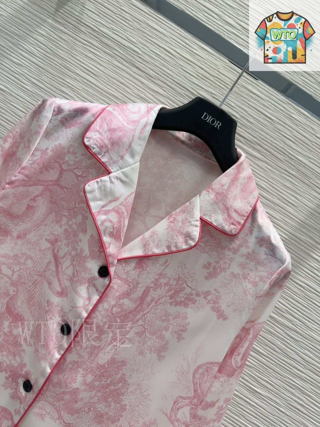 今日WTO】Christian Dior 2025SS ヴィンテージ風 パジャマセット