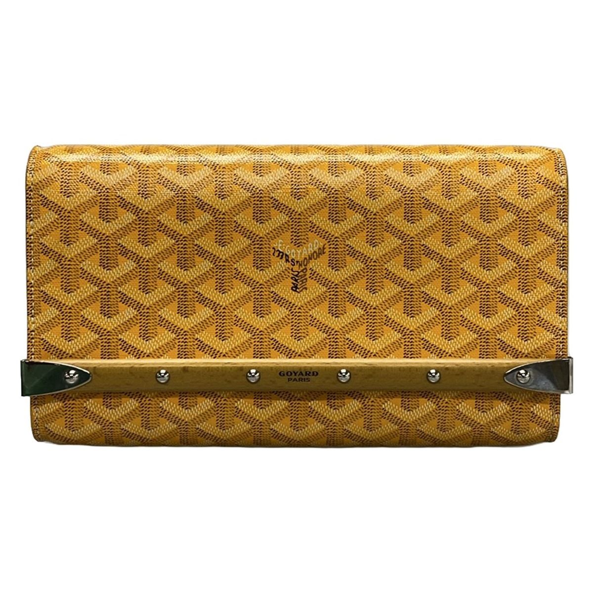 在庫わずか★送料込【GOYARD】モンテカルロ PMクラッチBlack/Tan 楽天市場】【美品】ゴヤール/GOYARD モンテカルロ PM（2WAY