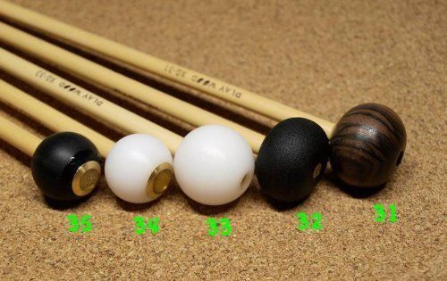 PLAY WOOD Keyboard Mallet Orchestra Series XG 安江佐和子プロデュース 木琴 鉄琴用マレット XG-34 グロッケン