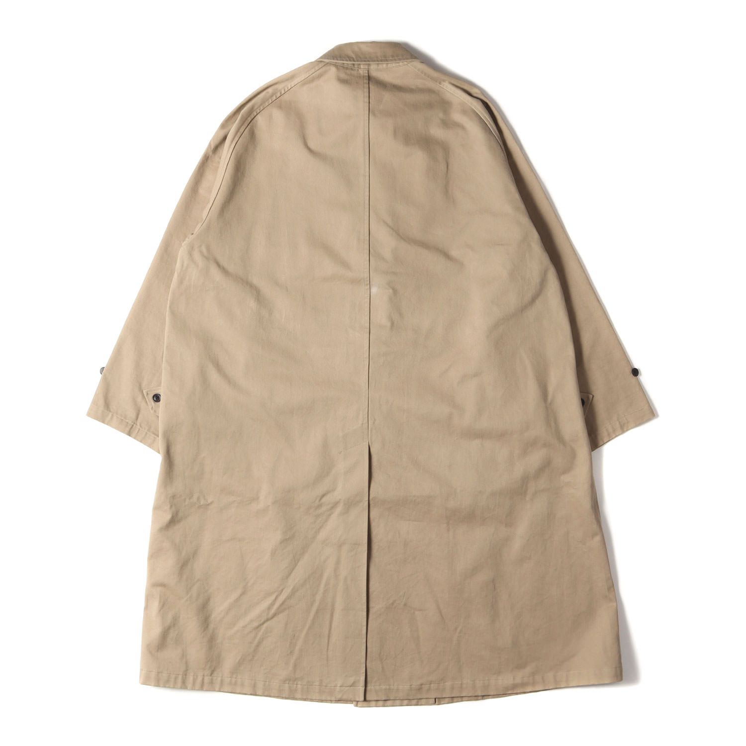 URU ウル コート サイズ:1 18AW コットンチノクロス バルマカーン 