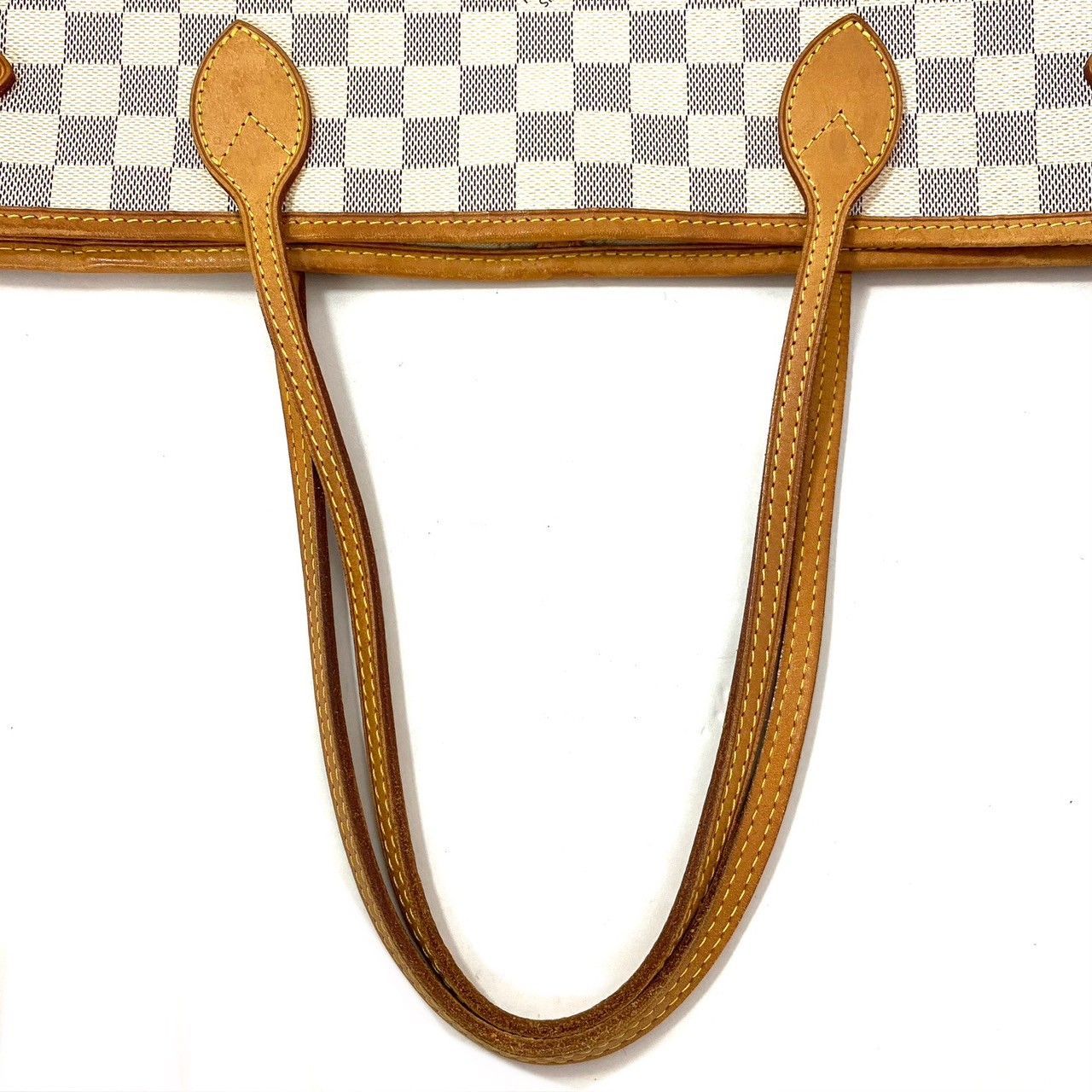 M【LOUIS VUITTON】ネヴァーフルMM ダミエ アズール トートバッグ ルイ