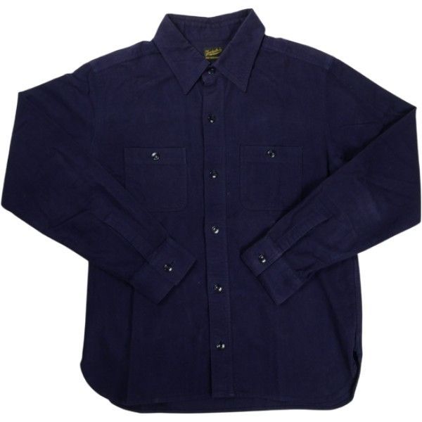 Size XS TENDERLOIN テンダーロイン T-CHAMOIS CLOTH SHT NAVY 長袖シャツ 紺 品-非常に良い 20827371