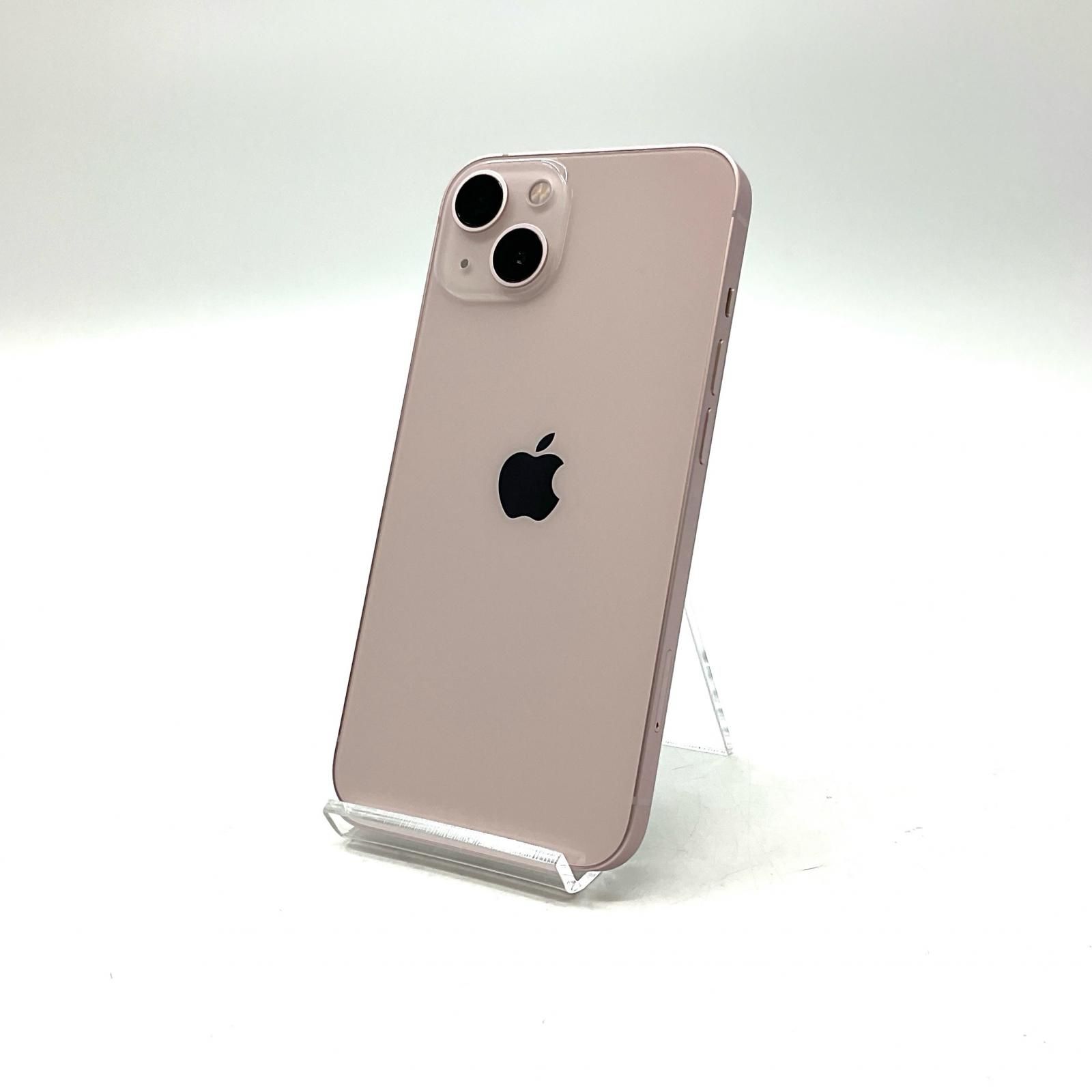 【全額返金保証】【最速発送】Apple iPhone 13 128GB ピンク au SIMフリー 動作確認済 87% 白ロム