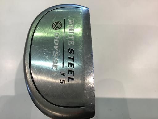 中古】 オデッセイ WHITE STEEL #5 34インチ パター PT スチール